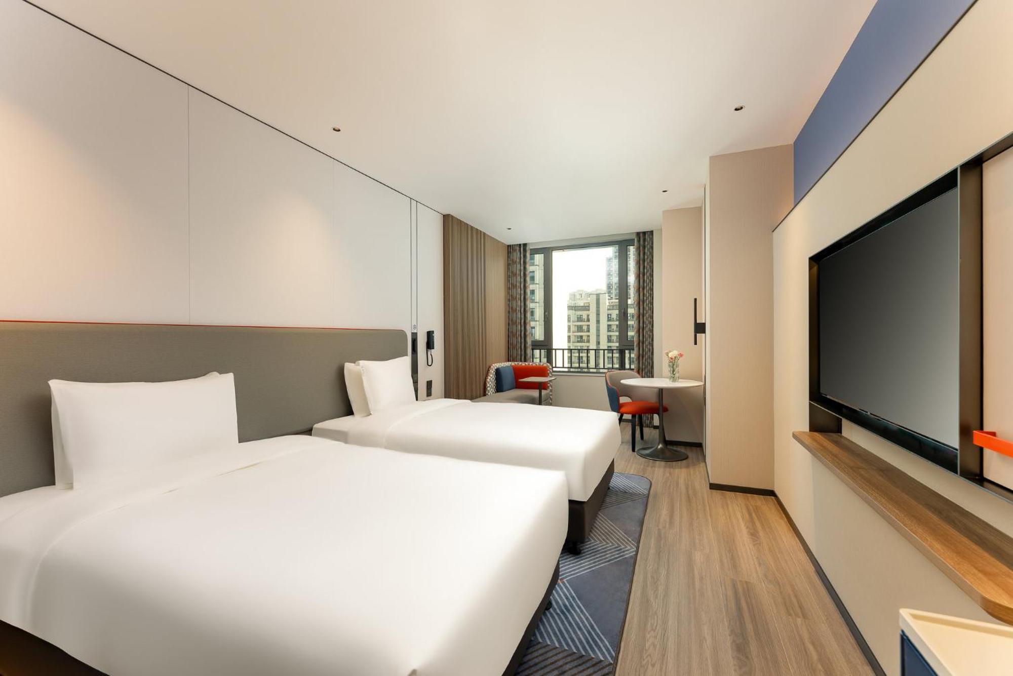 Holiday Inn Express Taizhou City Center By Ihg Taizhou (Jiangsu) Exterior foto