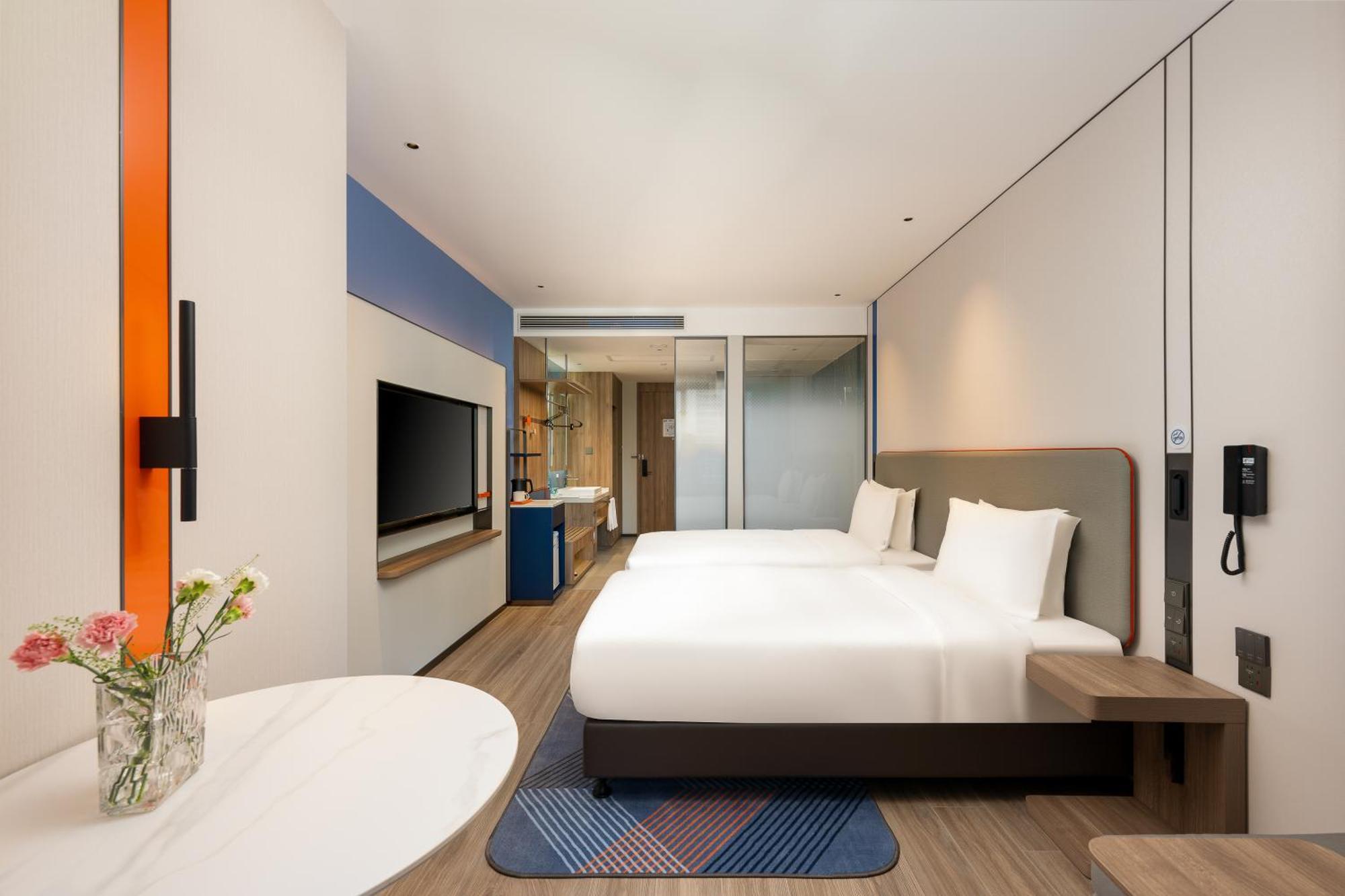 Holiday Inn Express Taizhou City Center By Ihg Taizhou (Jiangsu) Exterior foto
